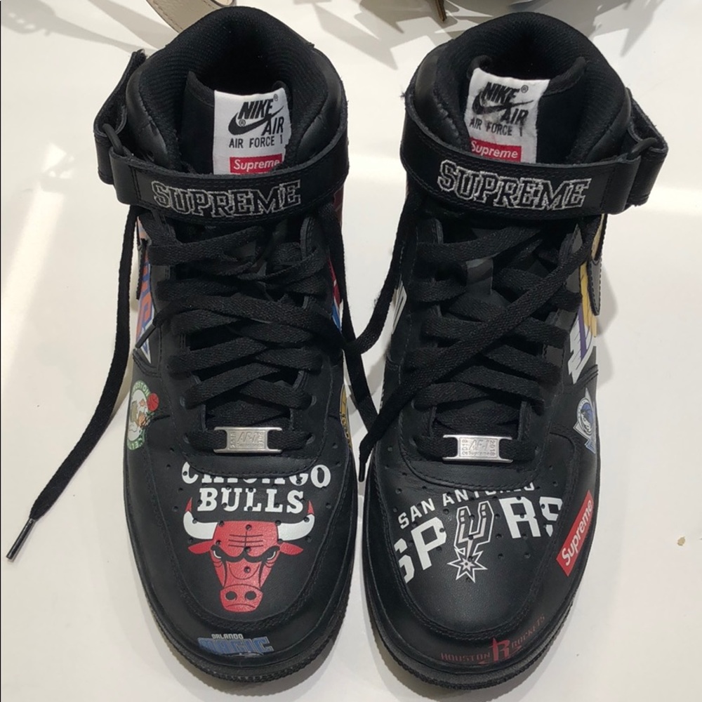 Nike Air Force 1  SUPREME NBA